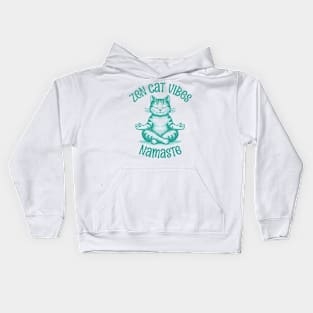 Namaste Cat Kids Hoodie